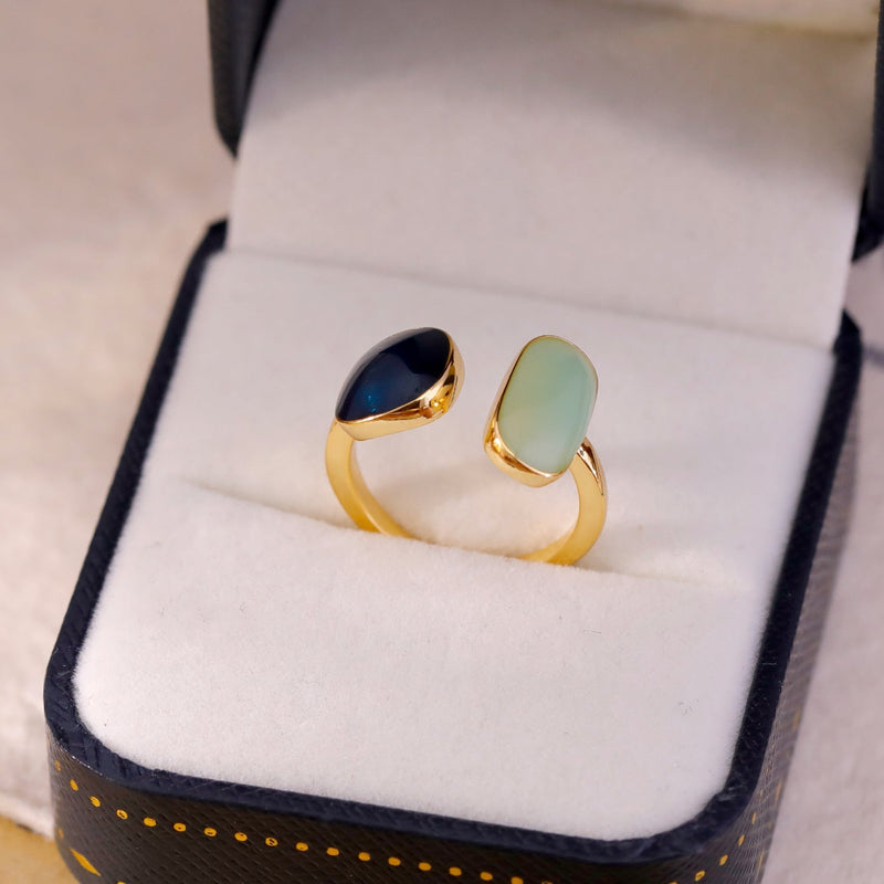 Anillo Envolvente Dúo Kaelis | Golden (4/5)