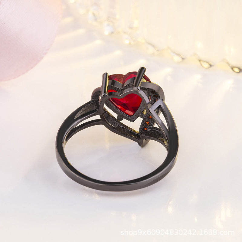 Anillo Calindra Rosethorne | Acabado Negro (4/4)