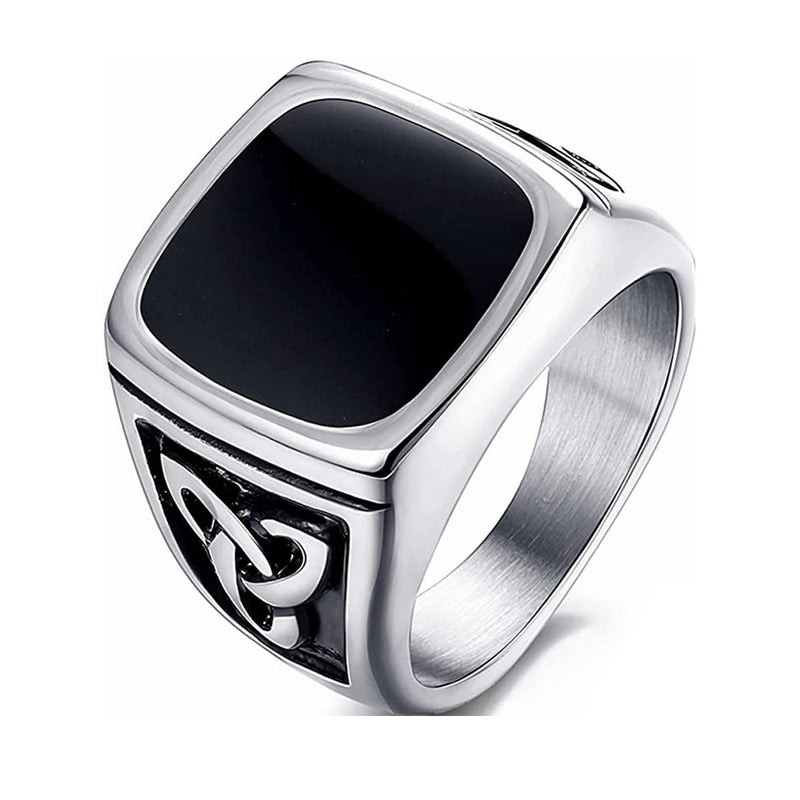 Black Onyx Signet Ring | Golden (2/2)