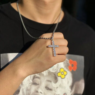 Cross necklace | Golden Blanco (3/4)