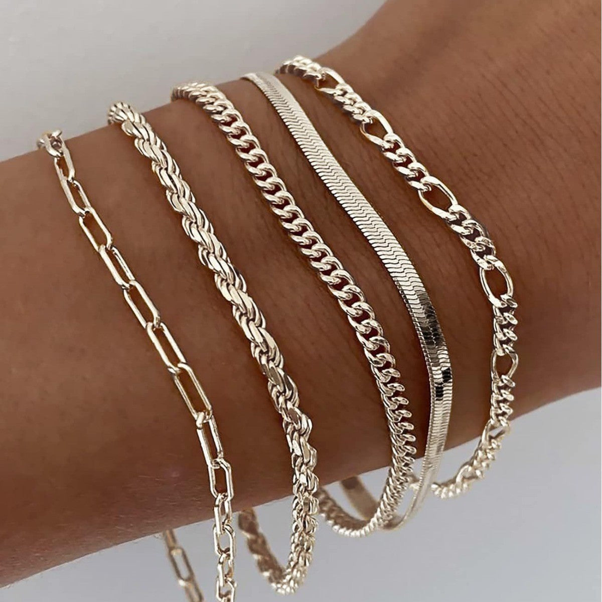Set de Pulseras Ellis Renner | Golden