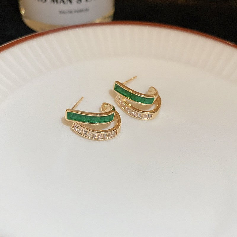 Pendientes Chloé Feuillage | Golden