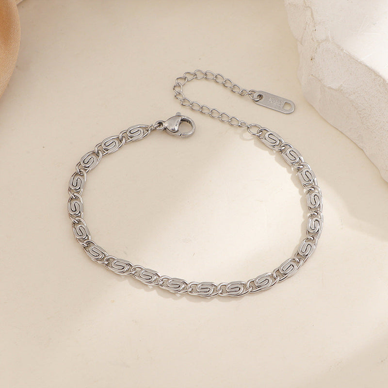 Nusa Woven Chain Bracelet | Golden (2/2)