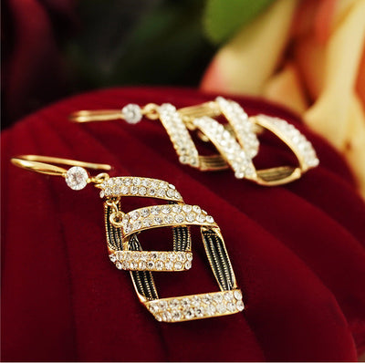 Pendientes por Capas Stella Virelle | Golden (2/2)
