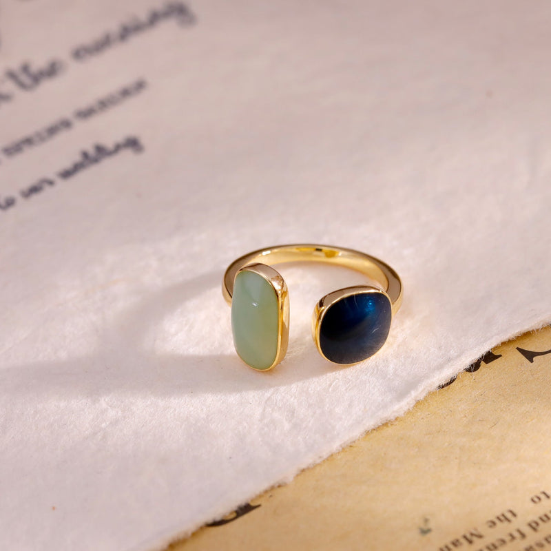 Anillo Envolvente Dúo Kaelis | Golden (2/5)