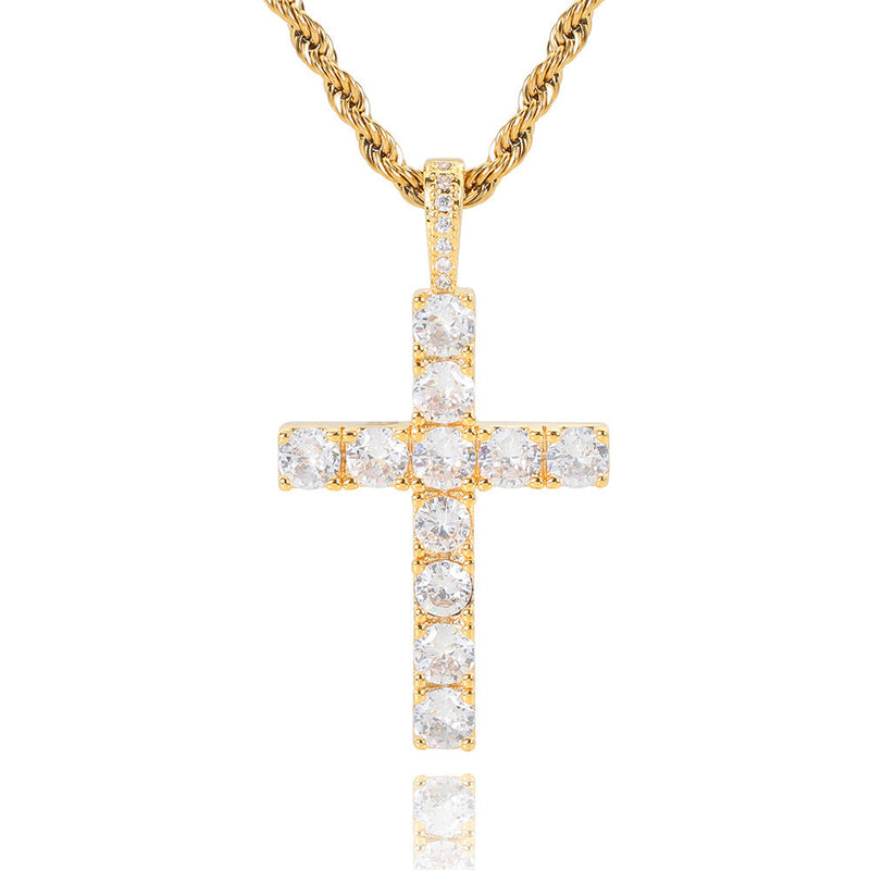 Cross necklace | Golden Blanco (2/4)
