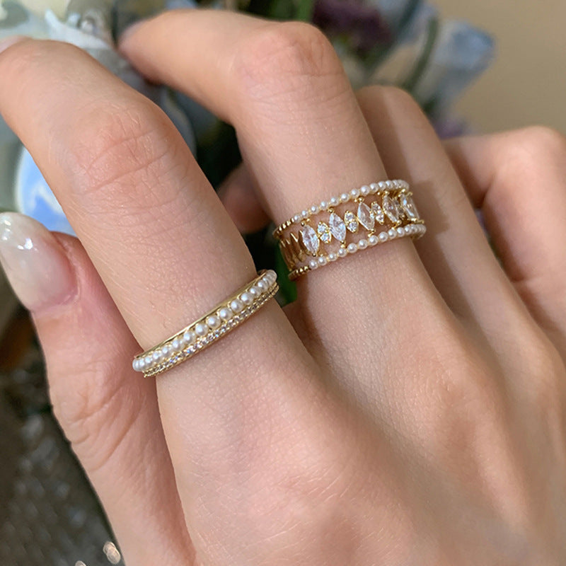 Set de Anillos Elodie Vance | Golden