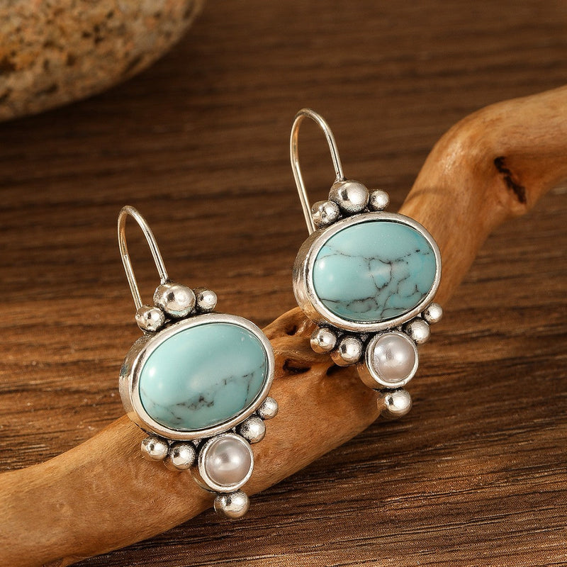 Pendientes Briselle Shorelight | Golden Blanco (2/4)