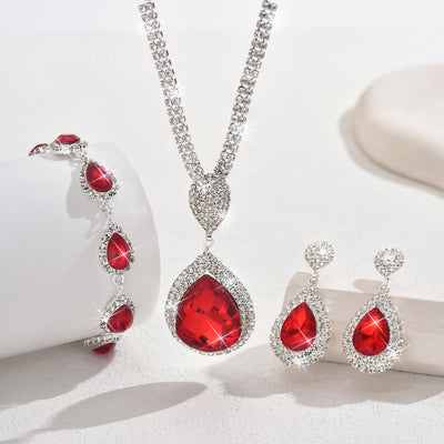 Set de Joyas Thalira Bloodwynne | Golden Blanco (1/2)