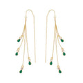 Pendientes Flecos Calista Moreau | Golden