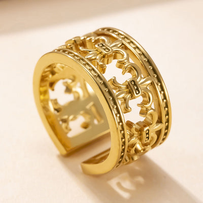Forge Imperial Crown Ring | Golden (1/2)