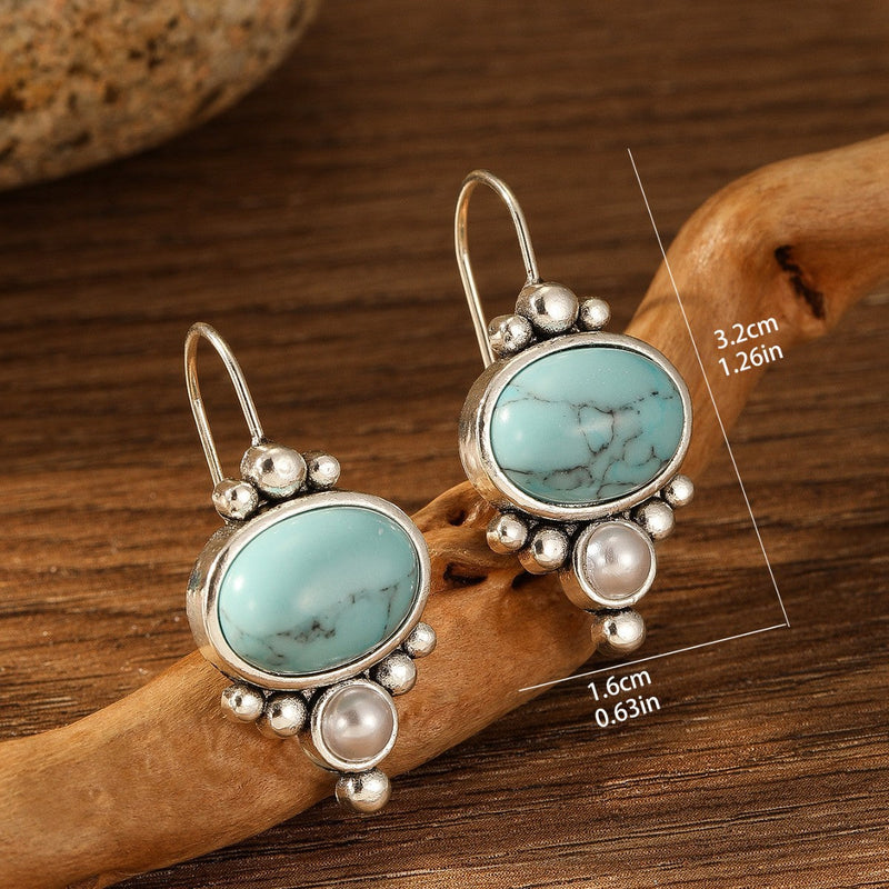 Pendientes Briselle Shorelight | Golden Blanco (4/4)
