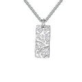 Ziven Hammered Bar Necklace | Golden