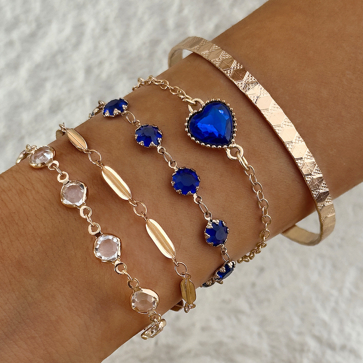 Set de Pulseras Aveline Northblue | Golden
