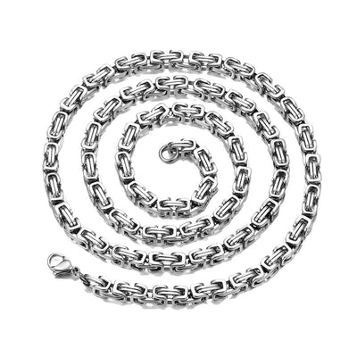 Korvin Byzantine Chain Necklace | Golden Blanco (1/2)