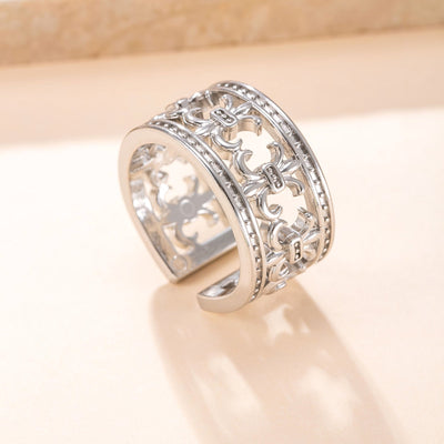Forge Imperial Crown Ring | Golden Blanco (1/2)