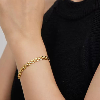Pulsera Cadena Reloj | Golden (2/2)