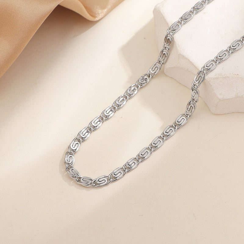 Nusa Woven Chain Necklace | Golden (2/2)