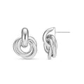 Statement Interlocking Earrings | Golden Blanco