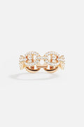 Isla Marina Ring | Golden Blanco