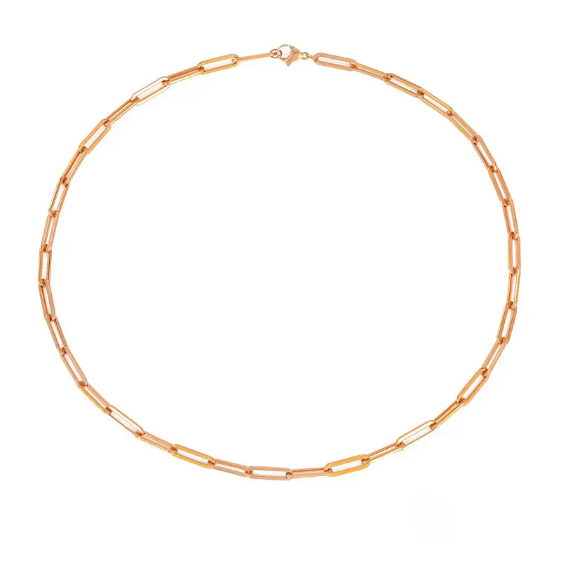 Archen Elegant Chain Necklace | Golden Blanco (3/4)