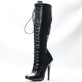 Valentina Lace-Up Knee High Boots