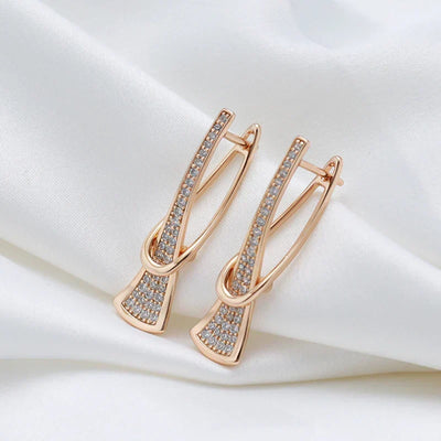 Pendientes Cristal Capas Radiantes | Golden (4/7)