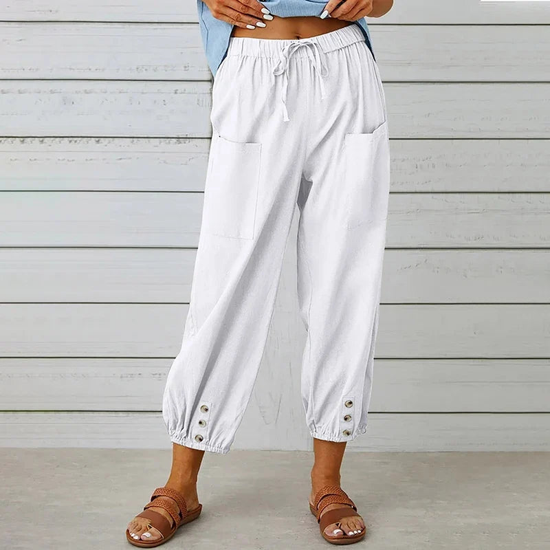 Clara Relaxed Linen Pants