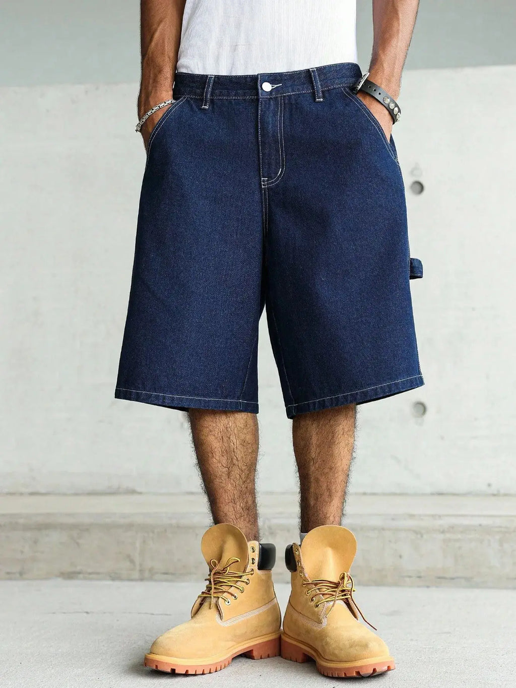 Hudson Relaxed Denim Shorts