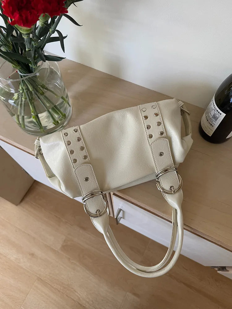 Valerie Rivet Leather Bag