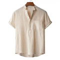 Kai Linen Henley T-Shirt