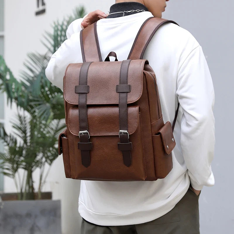 Ethan Leather Backpack