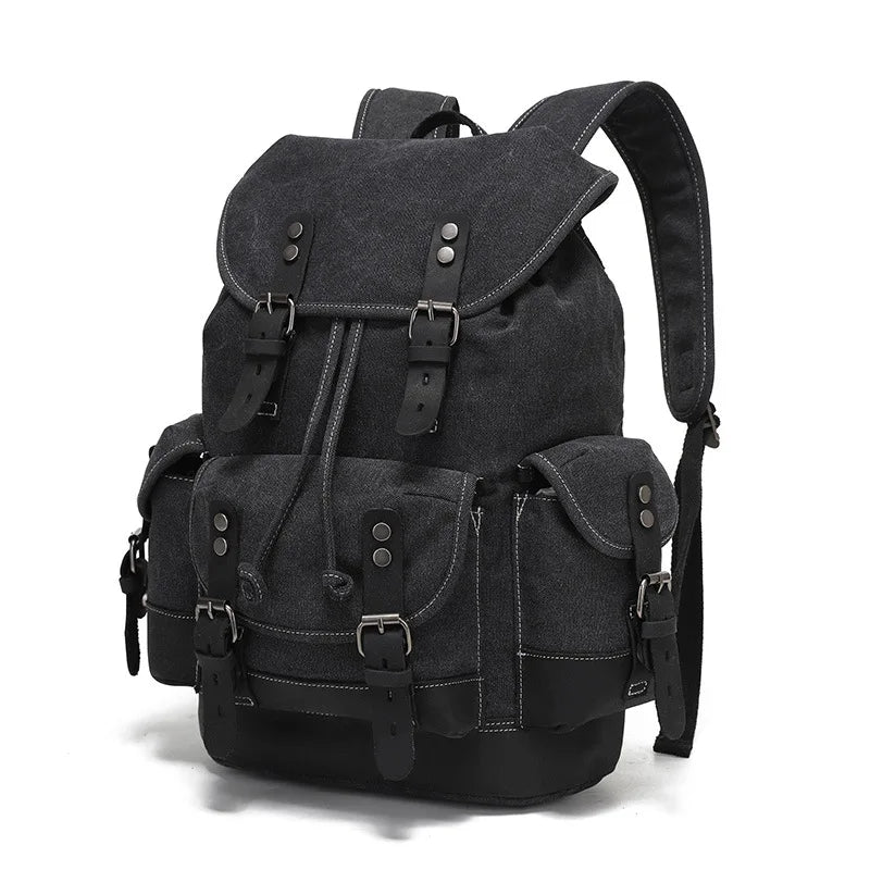 Everest Waxed Canvas Backpack