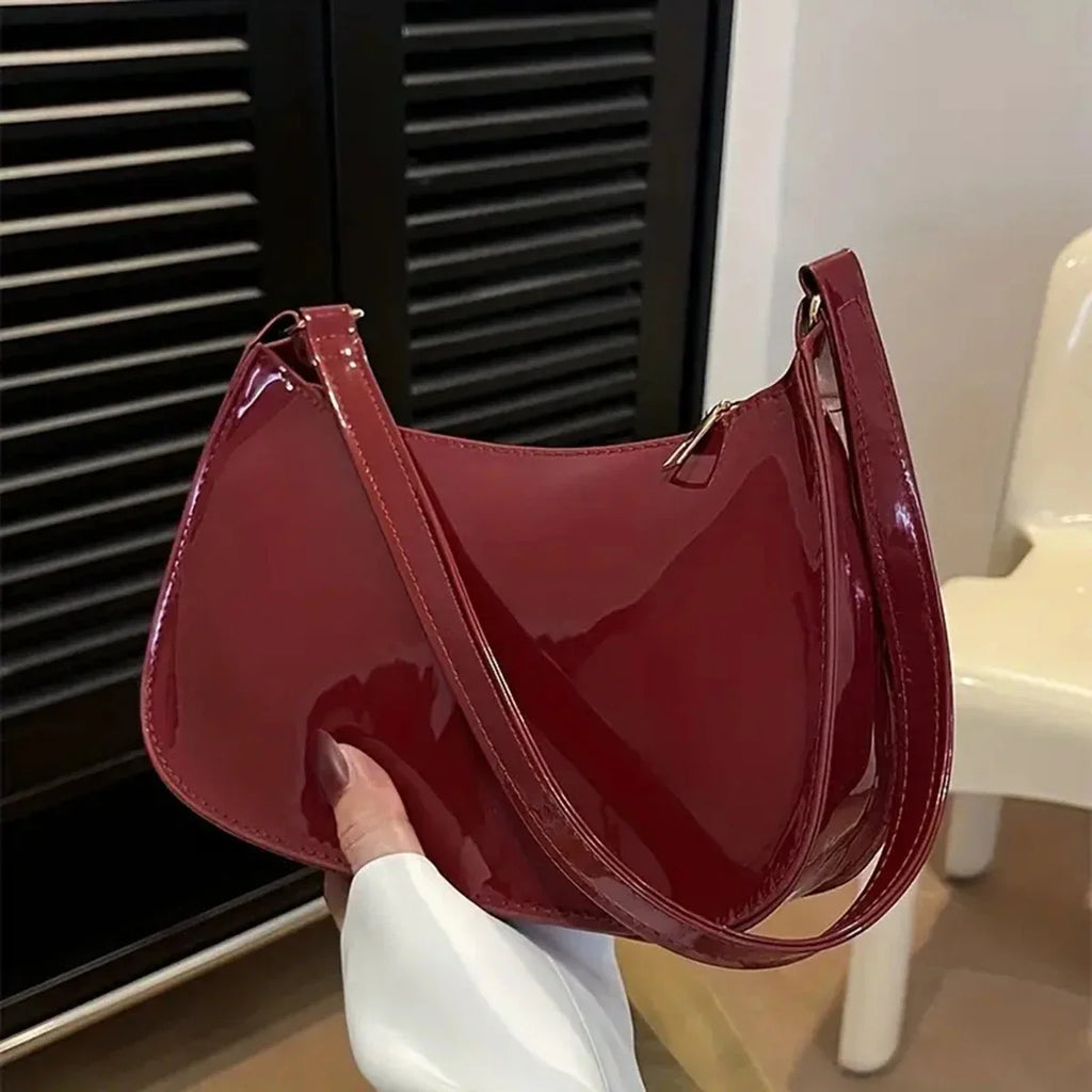 Valentina Patent Leather Bag