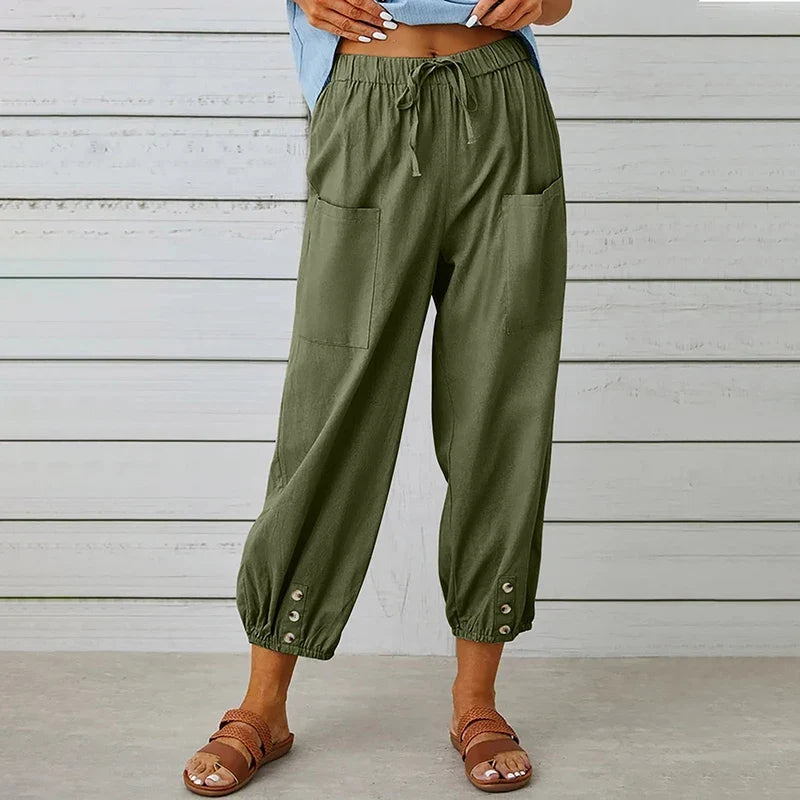 Clara Relaxed Linen Pants