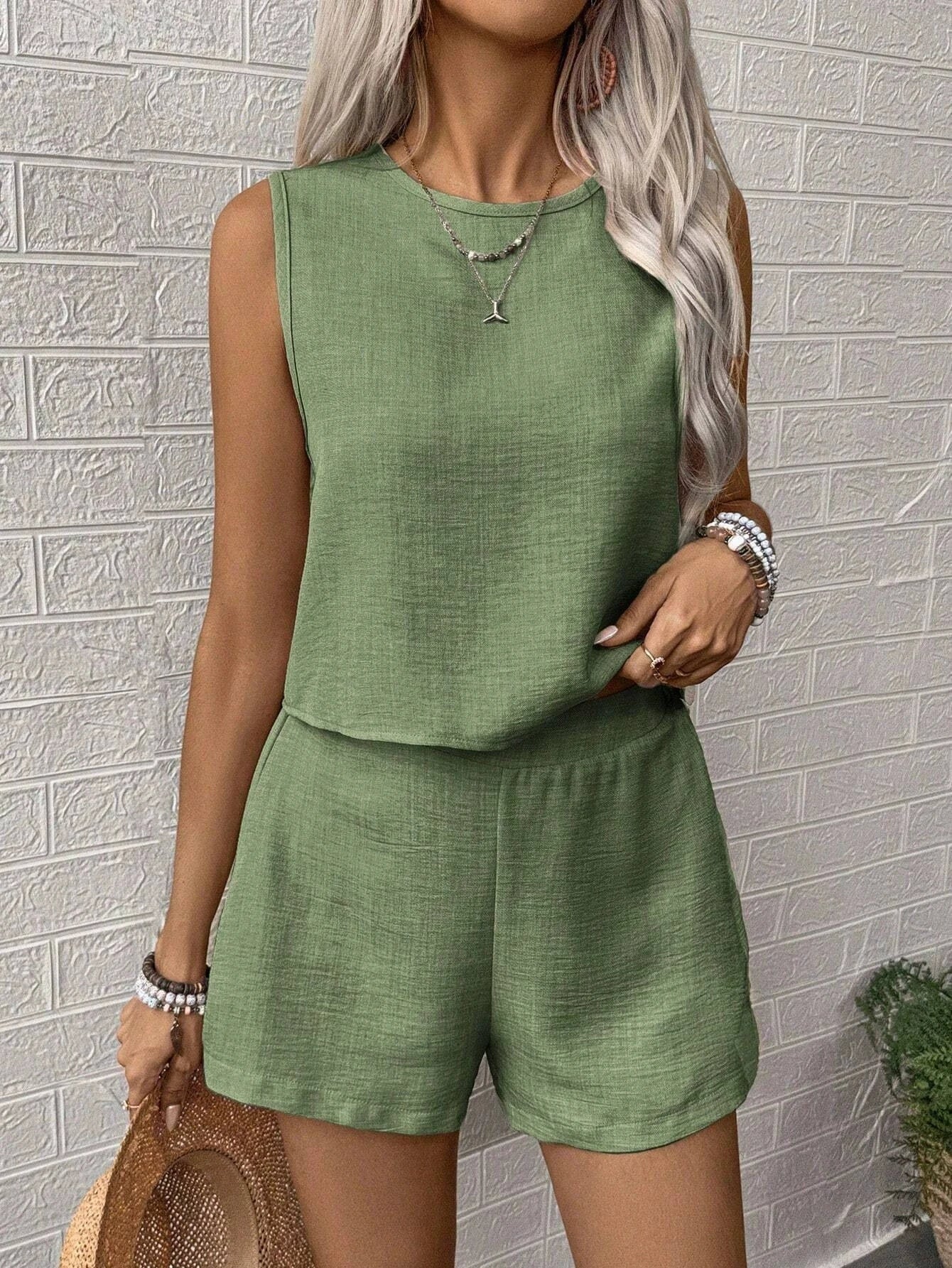 Olivia Sleeveless Set