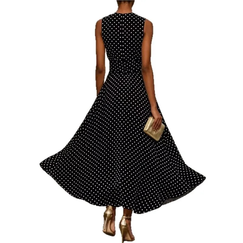 Isla Polka Dot Maxi Dress