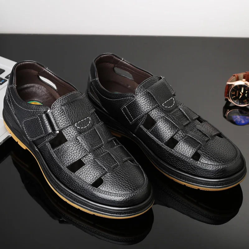 Ralph Leather Sandals