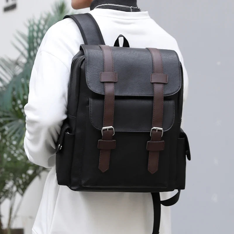 Ethan Leather Backpack