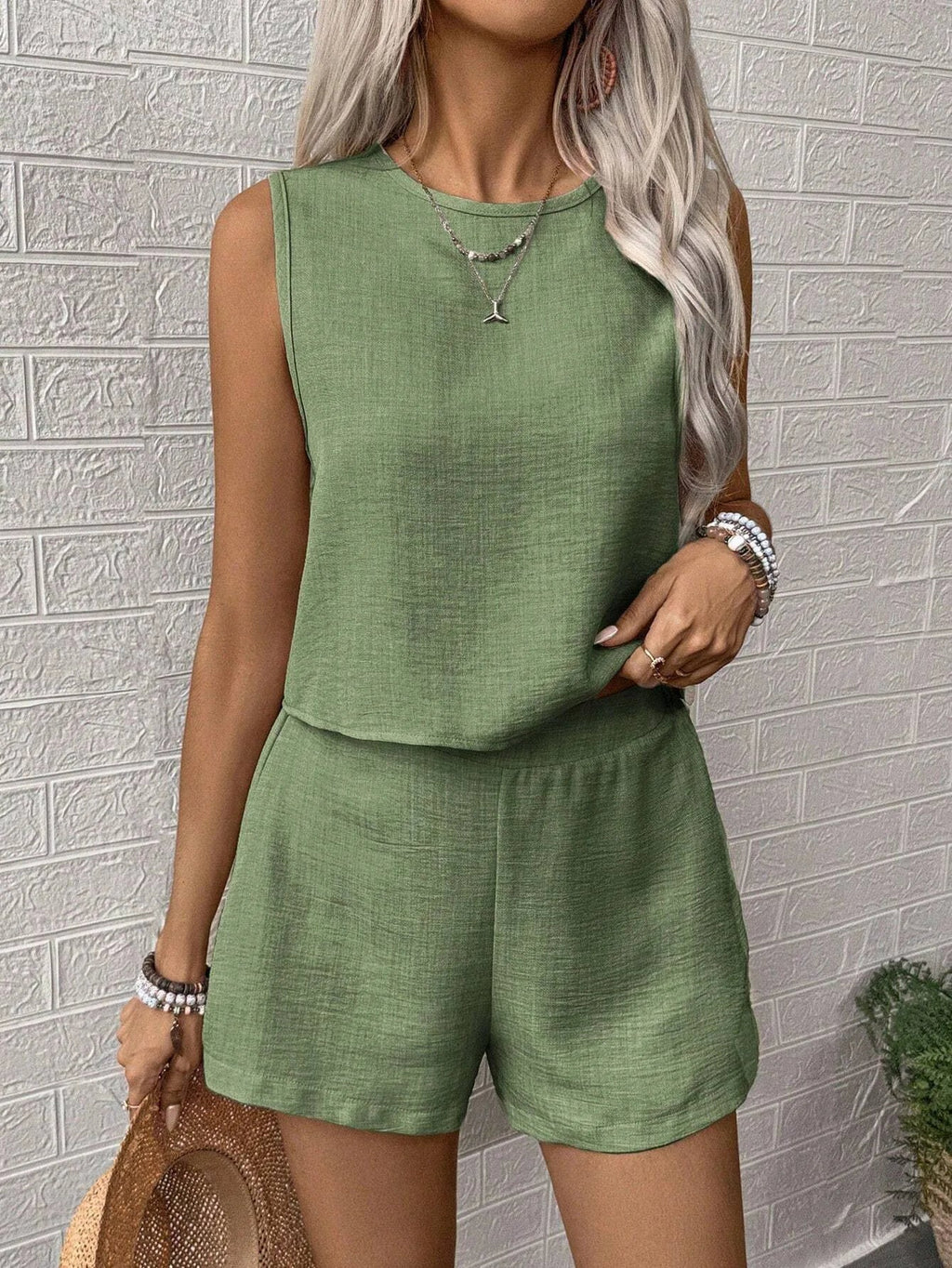 Olivia Sleeveless Set