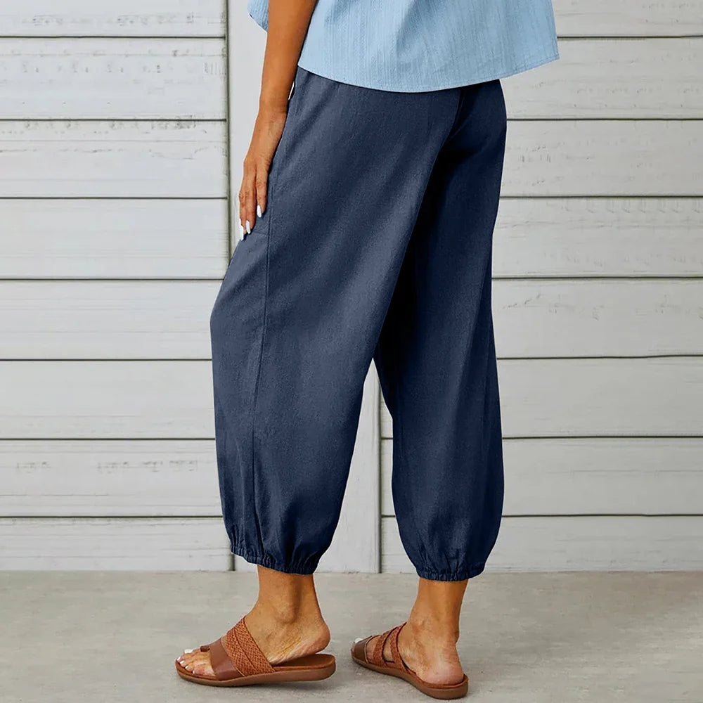 Clara Relaxed Linen Pants
