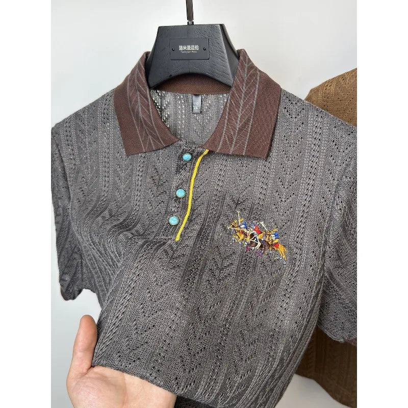 Montaro Jacquard Polo