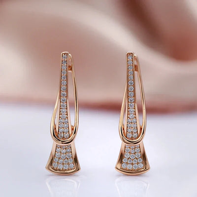 Pendientes Cristal Capas Radiantes | Golden (5/7)