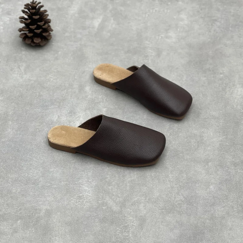 Amelia Leather Flats