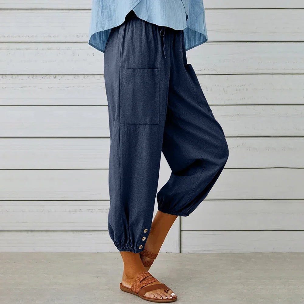 Clara Relaxed Linen Pants