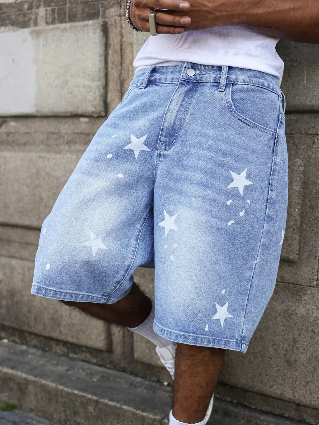 Carter Blue Star Shorts