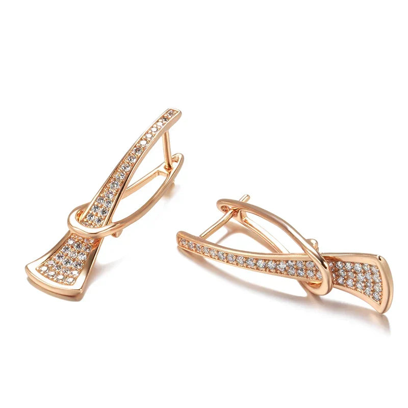 Pendientes Cristal Capas Radiantes | Golden