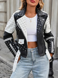Noiré Rivet Moto Jacket