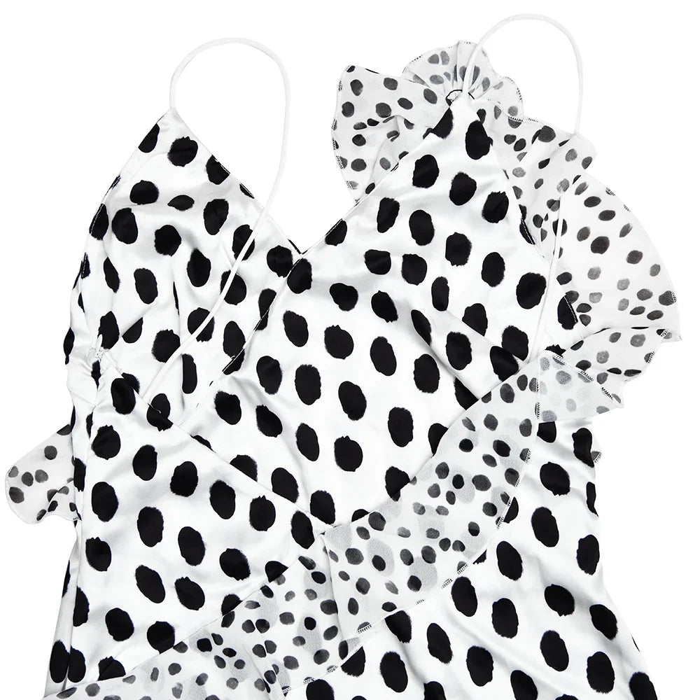 Julissa Backless Floral Maxi Dress