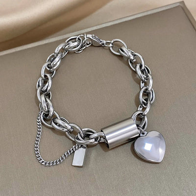 Heartened Chunky Bracelet | Golden Blanco (1/9)